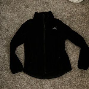 Black fleece teddy jacket